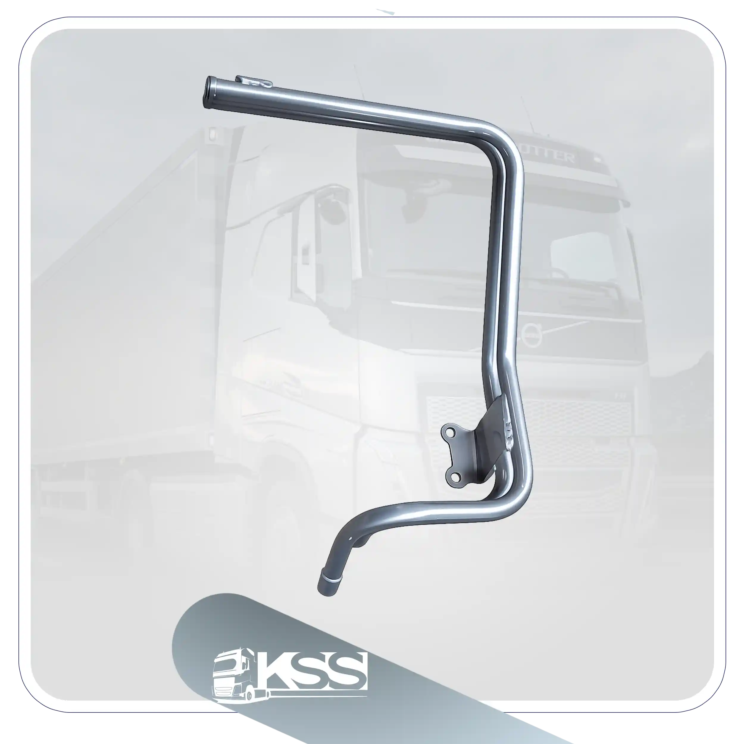 لوله دوقلو آب بغل شاسی ولوو FH500 | KSS | 21913681