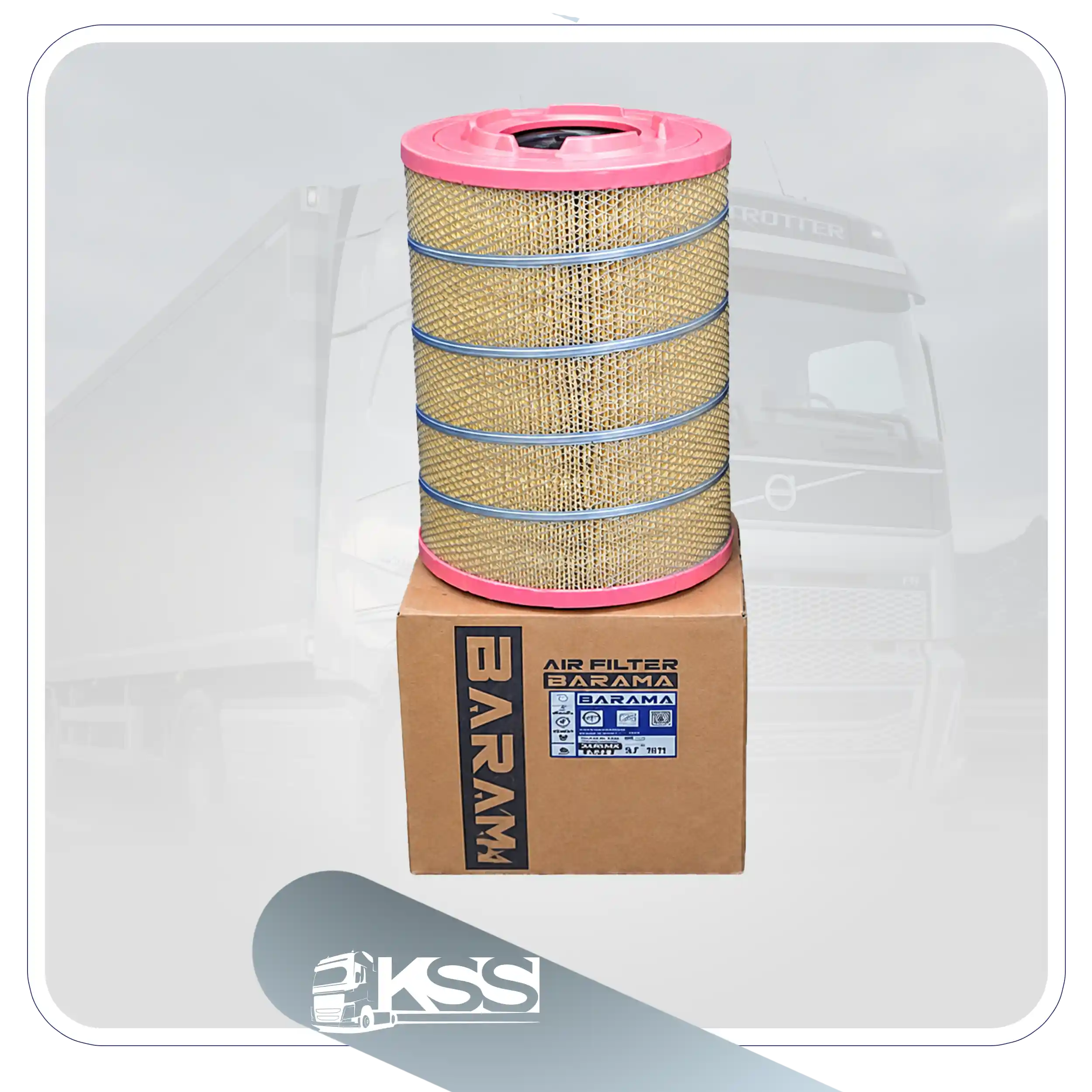 فیلتر هواکش بیرونی FH500 و FH13 باراما BARAMA | شماره فنی 21834205